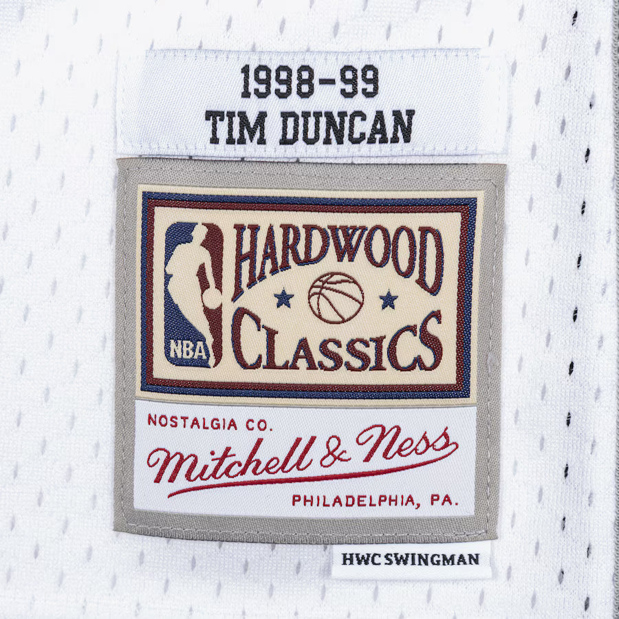 Swingman Jersey - SAN ANTONIO SPURS - TIM DUNCAN 1998