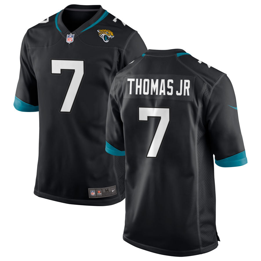 Jacksonville Jaguars - Nike Game Home Jersey - Black - Brian Thomas Jr 7
