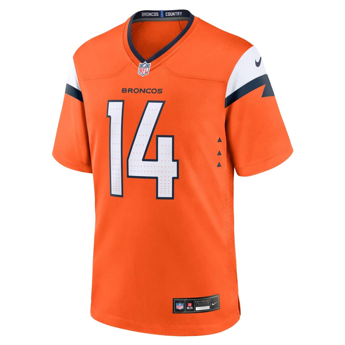 Denver Broncos - Nike Game Home Jersey - Brilliant Orange - Courtland Sutton 14