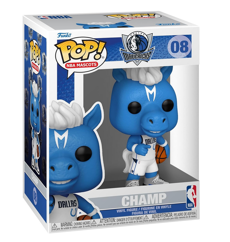 POP NBA: Mascots - Dallas - Champ