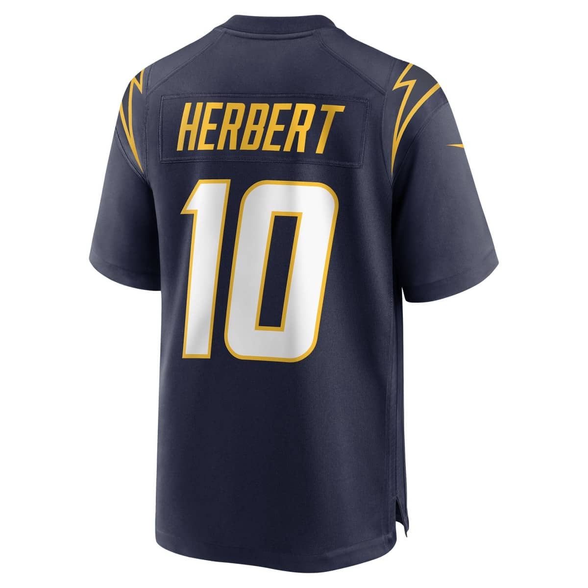 Los Angeles Chargers - Nike Alternate Game Jersey - College Navy - Justin Herbert 10
