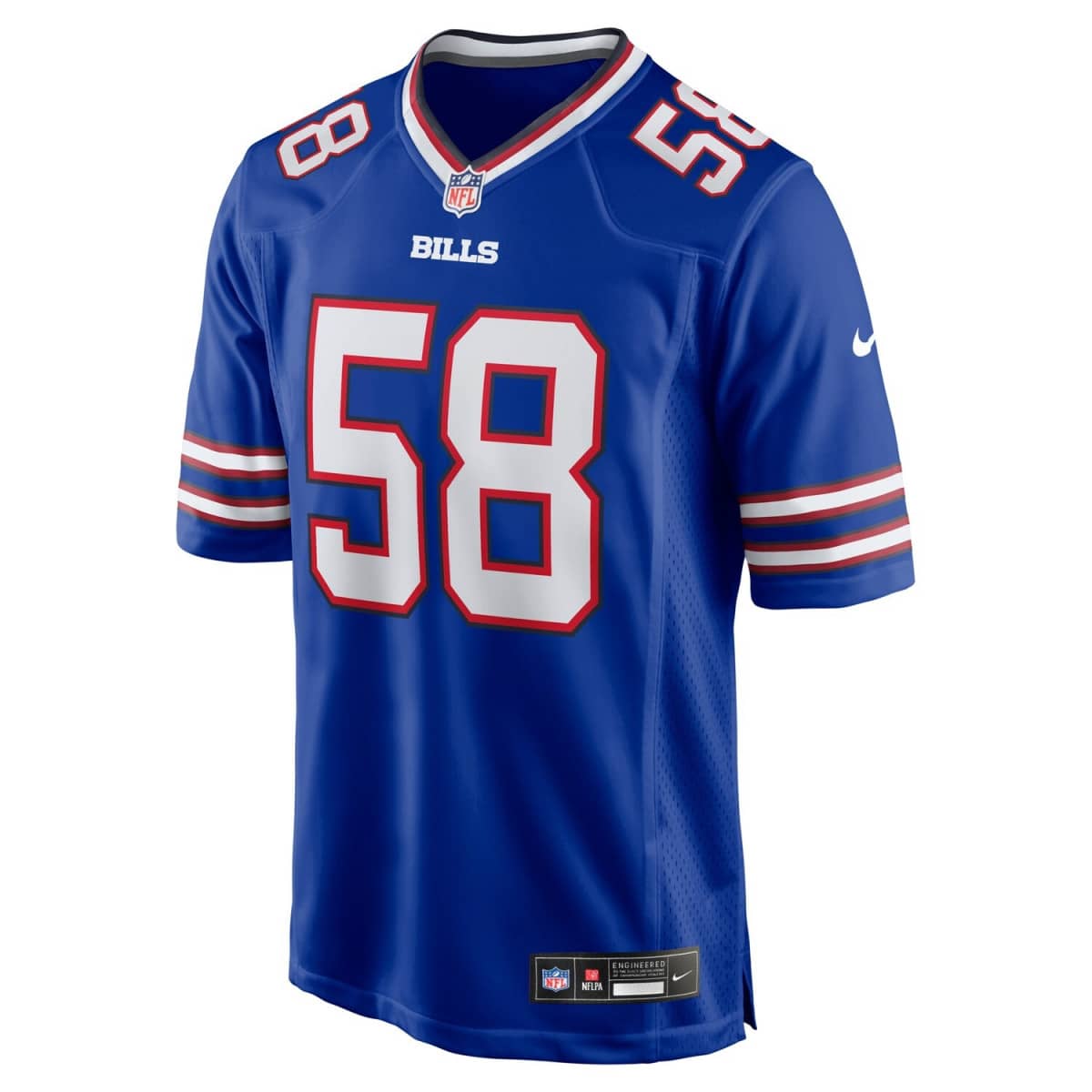 Buffalo Bills - Nike Home Game Jersey- Old Royal- Matt Milano