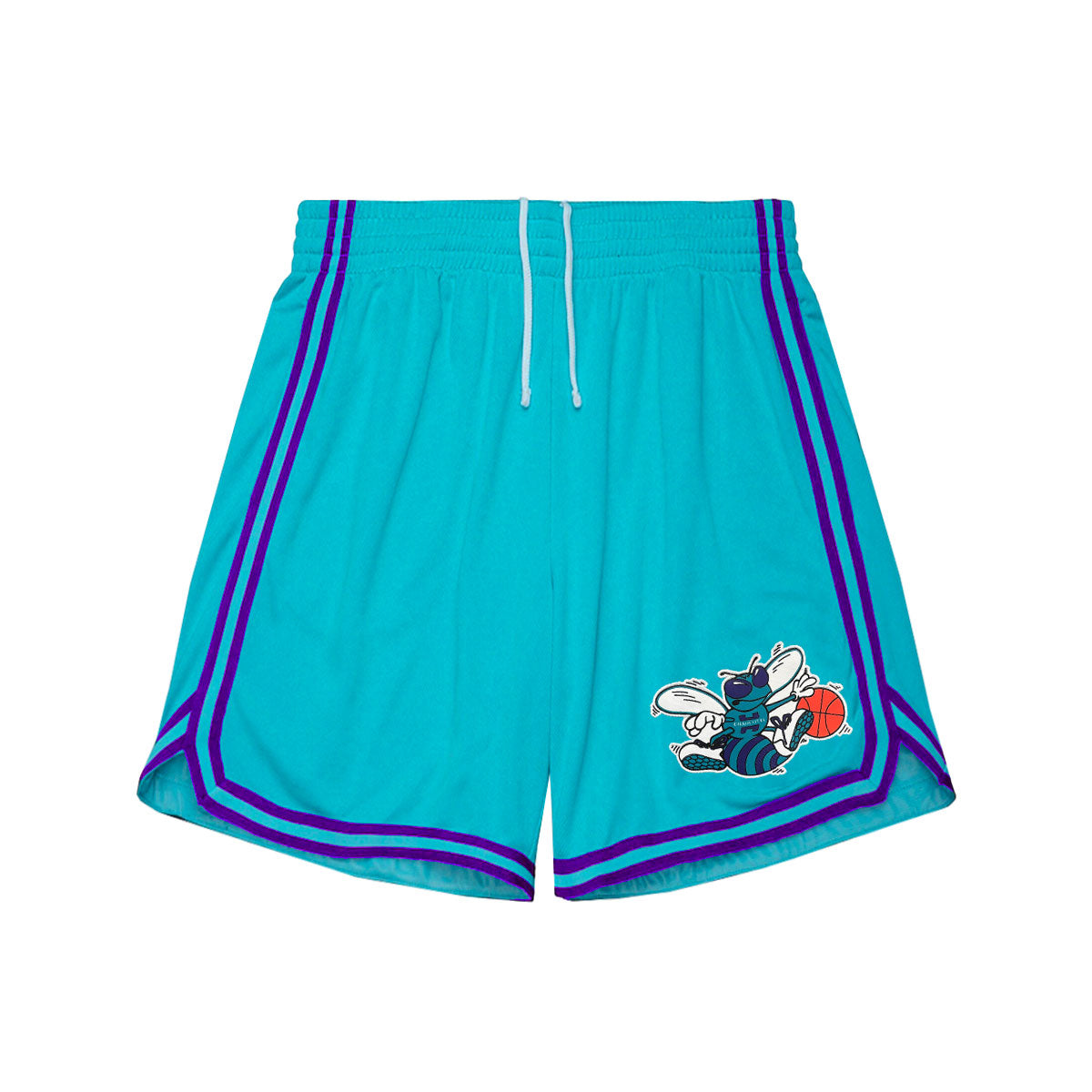NBA OVERTIME WIN MESH SHORTS VINTAGE LOGO – CHARLOTTE HORNETS