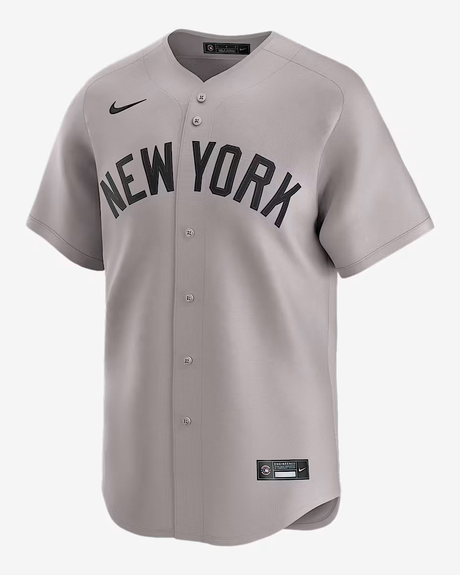 MLB Nike MLB Limited Road Jersey - Atmosphere Grey - New York Yankees