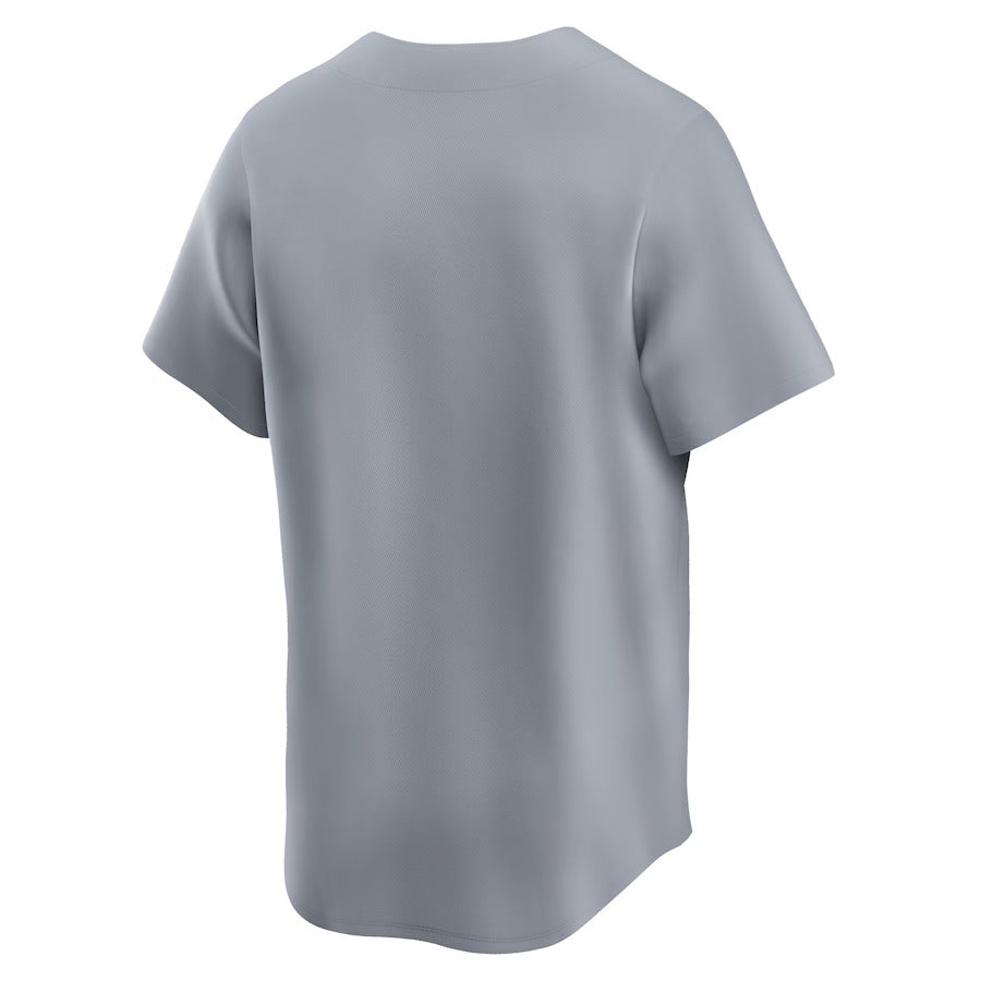 MLB Men's Cooperstown Jersey- Brooklyn Dodgers- Grey