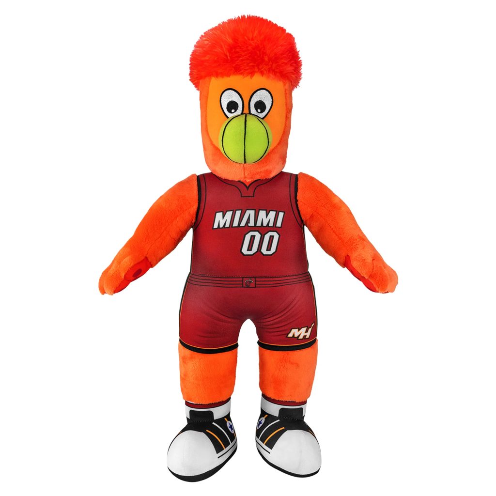 Miami Heat - Burnie - 20" Jumbo Mascot Plush Figure