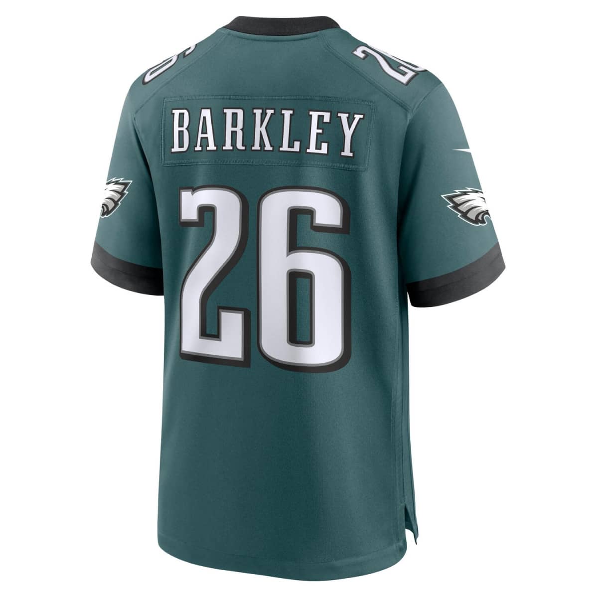 Philadelphia Eagles Nike Home Game Jersey - Sport Teal- Saquon Barkley 26