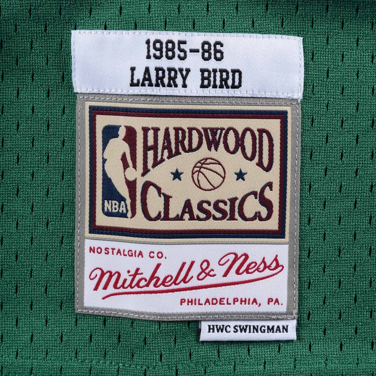 Swingman Jersey - BOSTON CELTICS - LARRY BIRD 1985