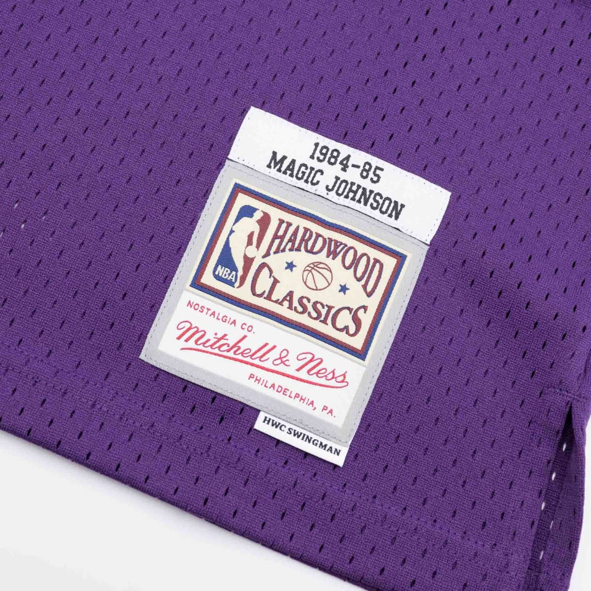 Swingman Jersey – LOS ANGELES LAKERS – MAGIC JOHNSON 1984