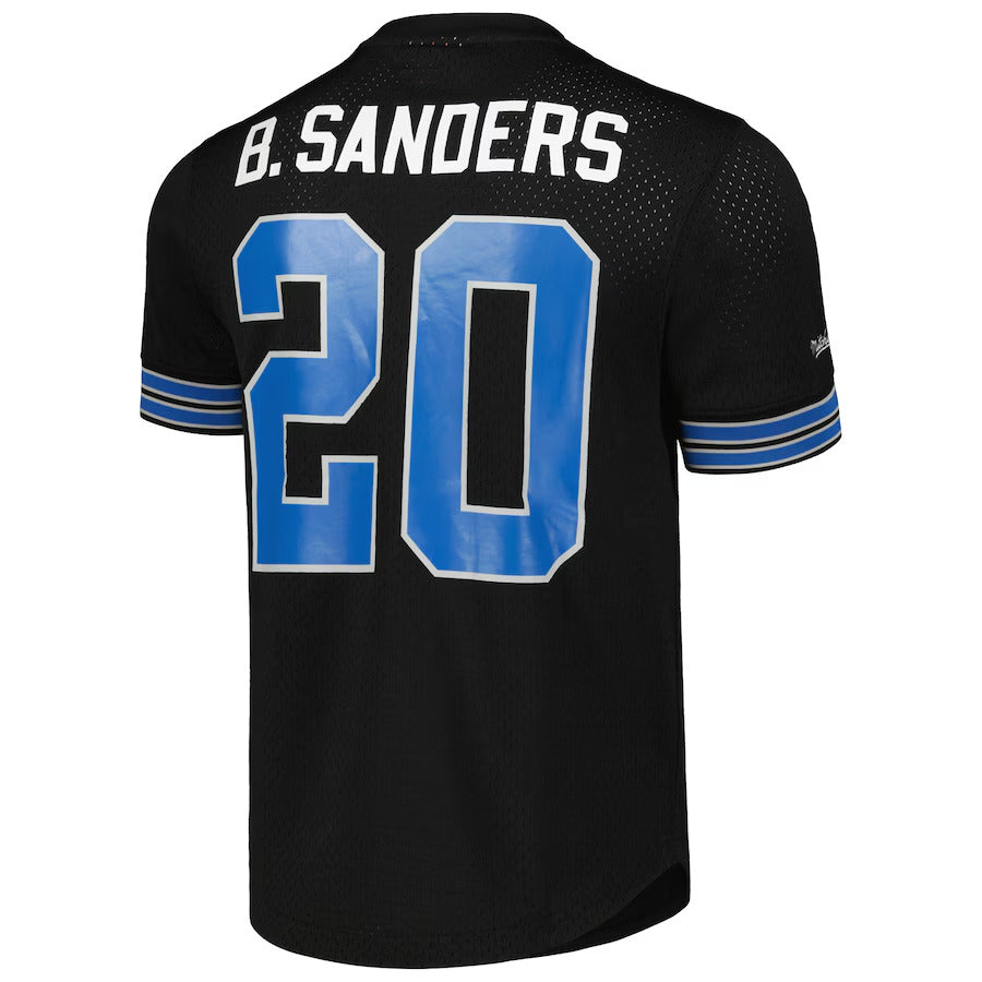 NFL N&N MESH CREWNECK – DETROIT LIONS - BARRY SANDERS 1993