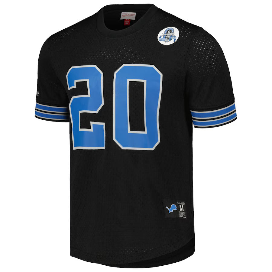 NFL N&N MESH CREWNECK – DETROIT LIONS - BARRY SANDERS 1993