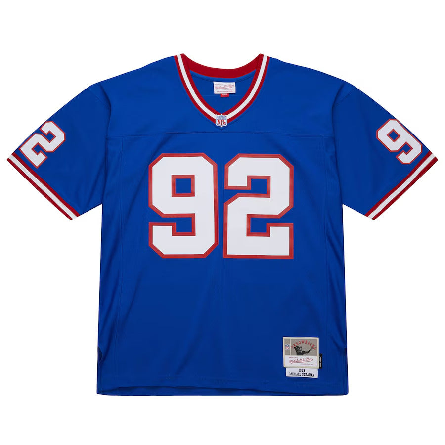 NFL DARK JERSEY - NEW YORK GIANTS - MICHAEL STRAHAN 1993