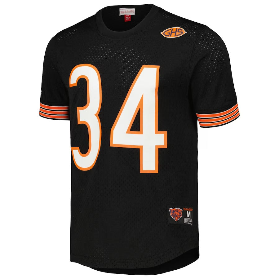 NFL N&N MESH CREWNECK – CHICAGO BEARS - WALTER PAYTON 1983