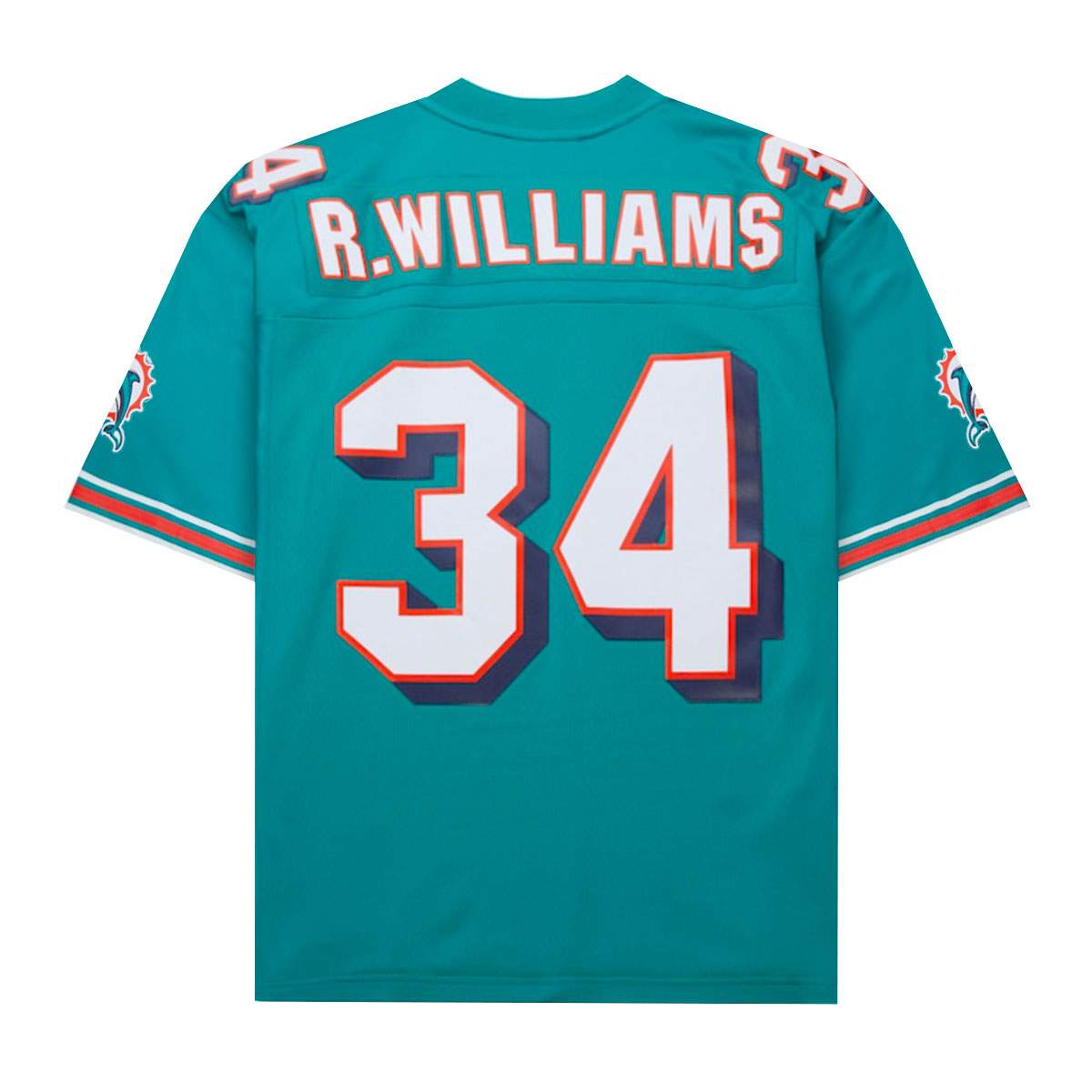 NFL DARK JERSEY - MIAMI DOLPHINS - RICKY WILLIAMS 2002