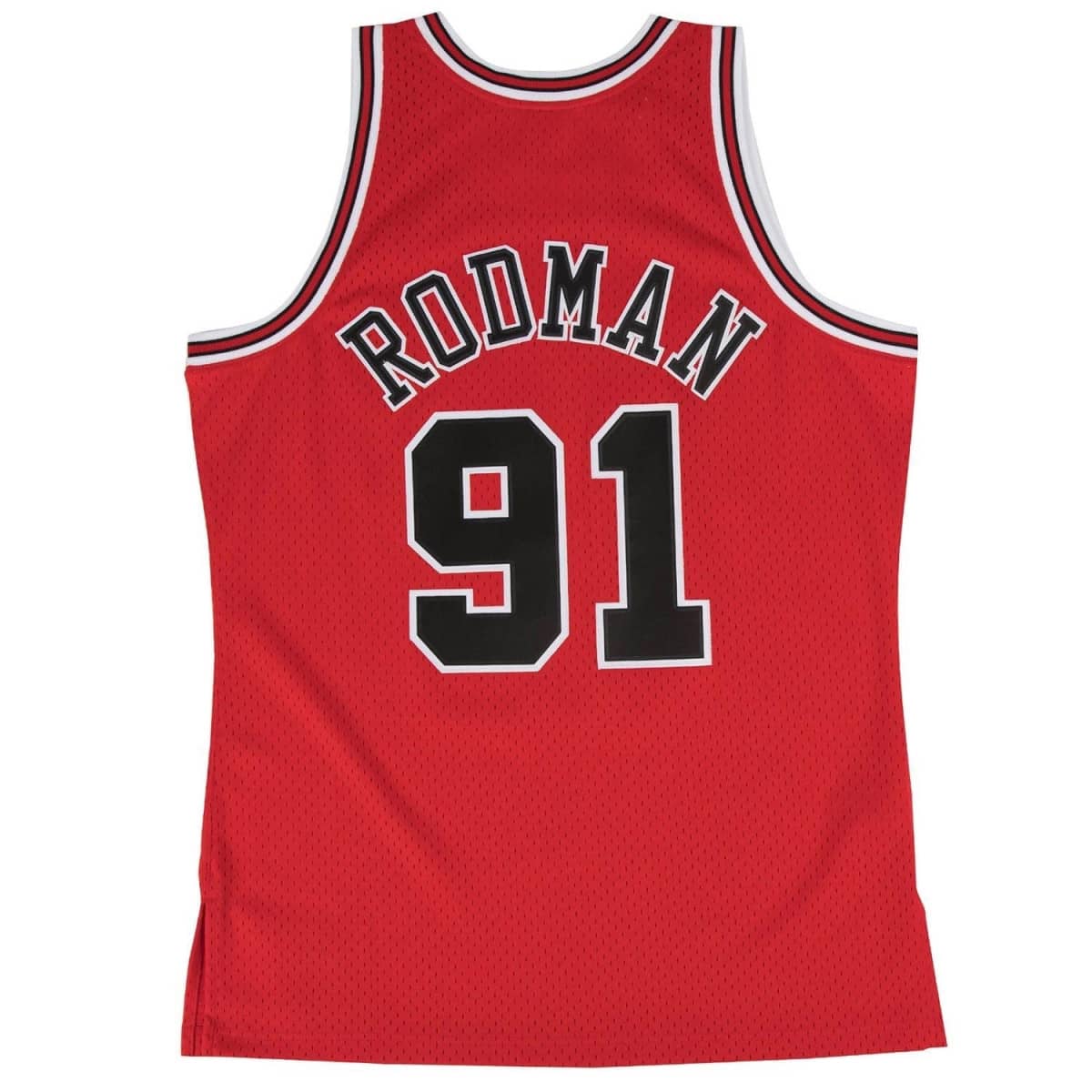 Swingman Jersey - CHICAGO BULLS - DENNIS RODMAN 1997 - Red