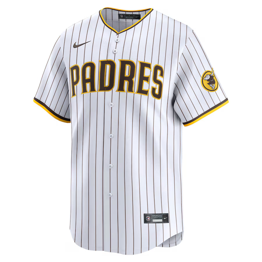 MLB Nike MLB Limited Home Jersey - White - San Diego Padres