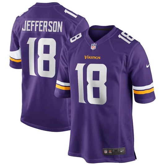 NFL Home Game Jersey - Minnesota Vikings - Justin Jefferson 18