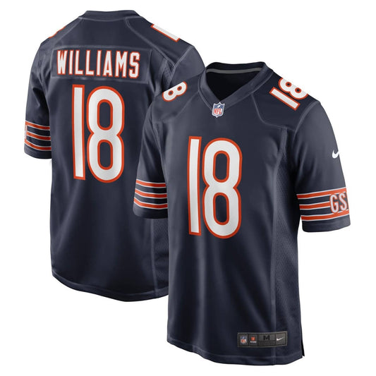 Chicago Bears Nike Home Game - Marine Blue - Caleb Williams 18