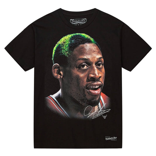 NBA REAL BIG FACE TEE - CHIGAGO BULLS - DENNIS RODMAN