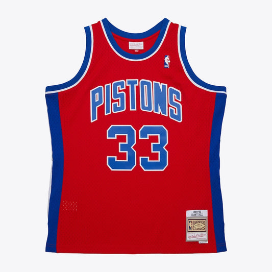 Swingman Jersey – DETROIT PISTONS – GRANT HILL 1998