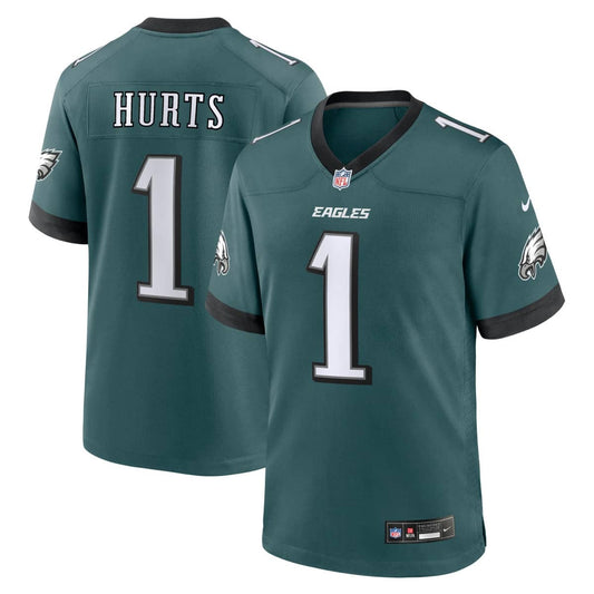Philadelphia Eagles Nike Home Game Jersey - Sport Teal - Jalen Hurts 1
