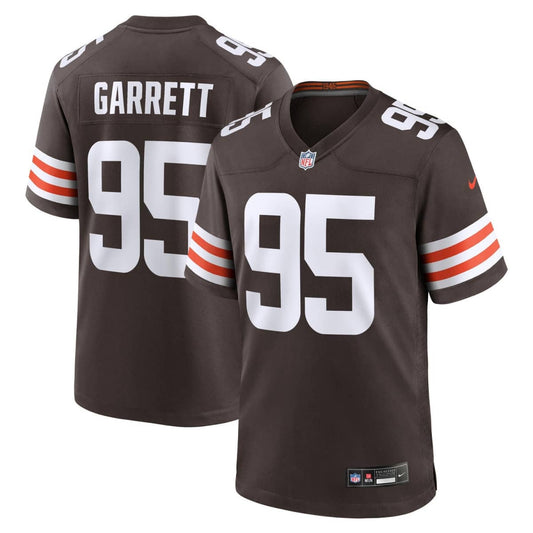 Cleveland Browns Nike Game Home - Seal Brown - Myles Garrett 95