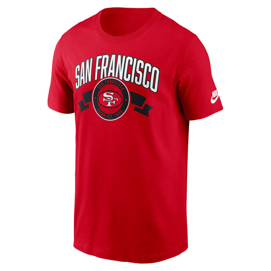 NFL  Rewind Front and Back Hit Essential Cotton Tee - San Francisco 49ers