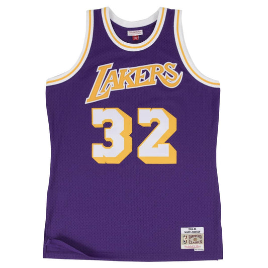 Swingman Jersey – LOS ANGELES LAKERS – MAGIC JOHNSON 1984