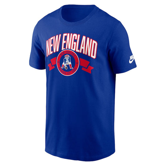 NFL  Rewind Front and Back Hit Essential Cotton Tee - New England Patriots